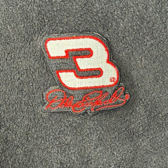 Dale Earnhardt Competitor’s View Vintage Zip Up Black Fleece Vest Size Large - Picture 2 of 9